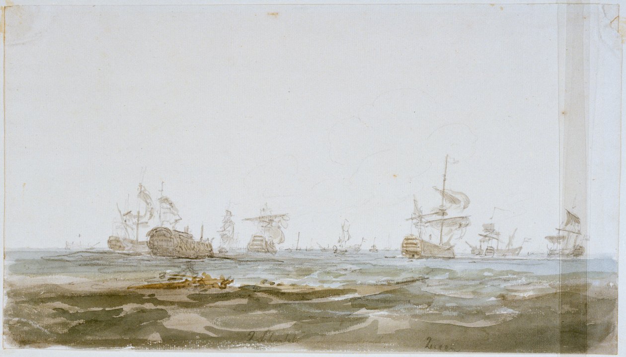 De Slag van de Glorieuze Eerste Juni door Nicholas Pocock