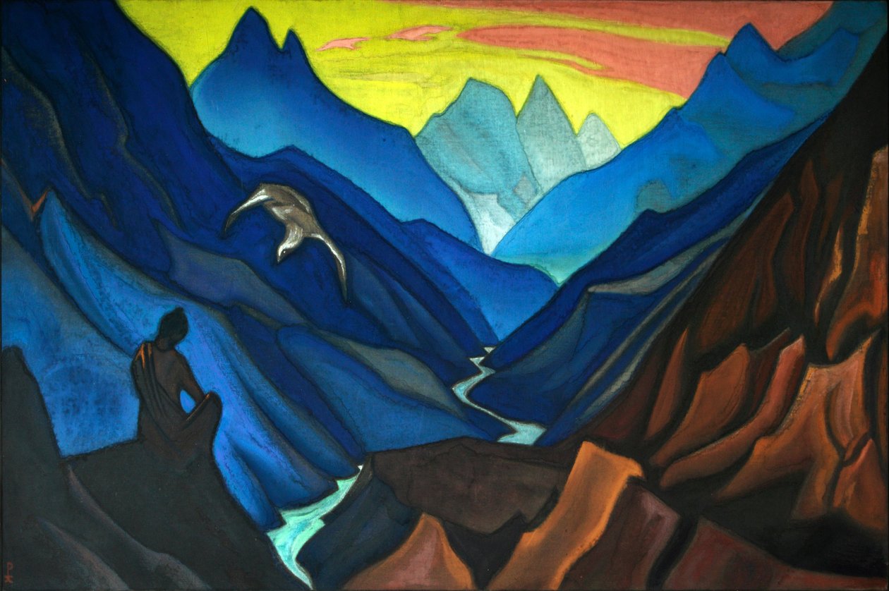 Bevel van de Meester, 1947 door Nicholas Roerich