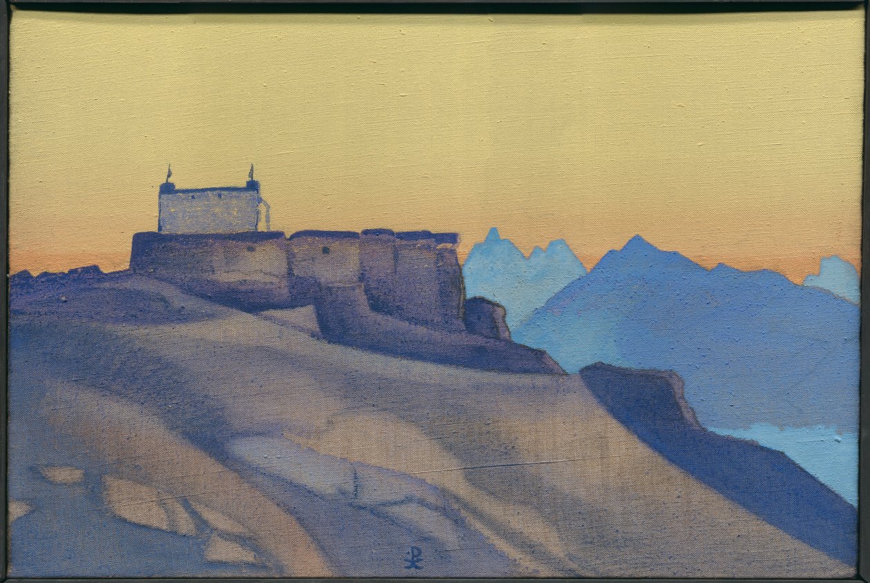 Klooster, Sissu, 1932 door Nicholas Roerich