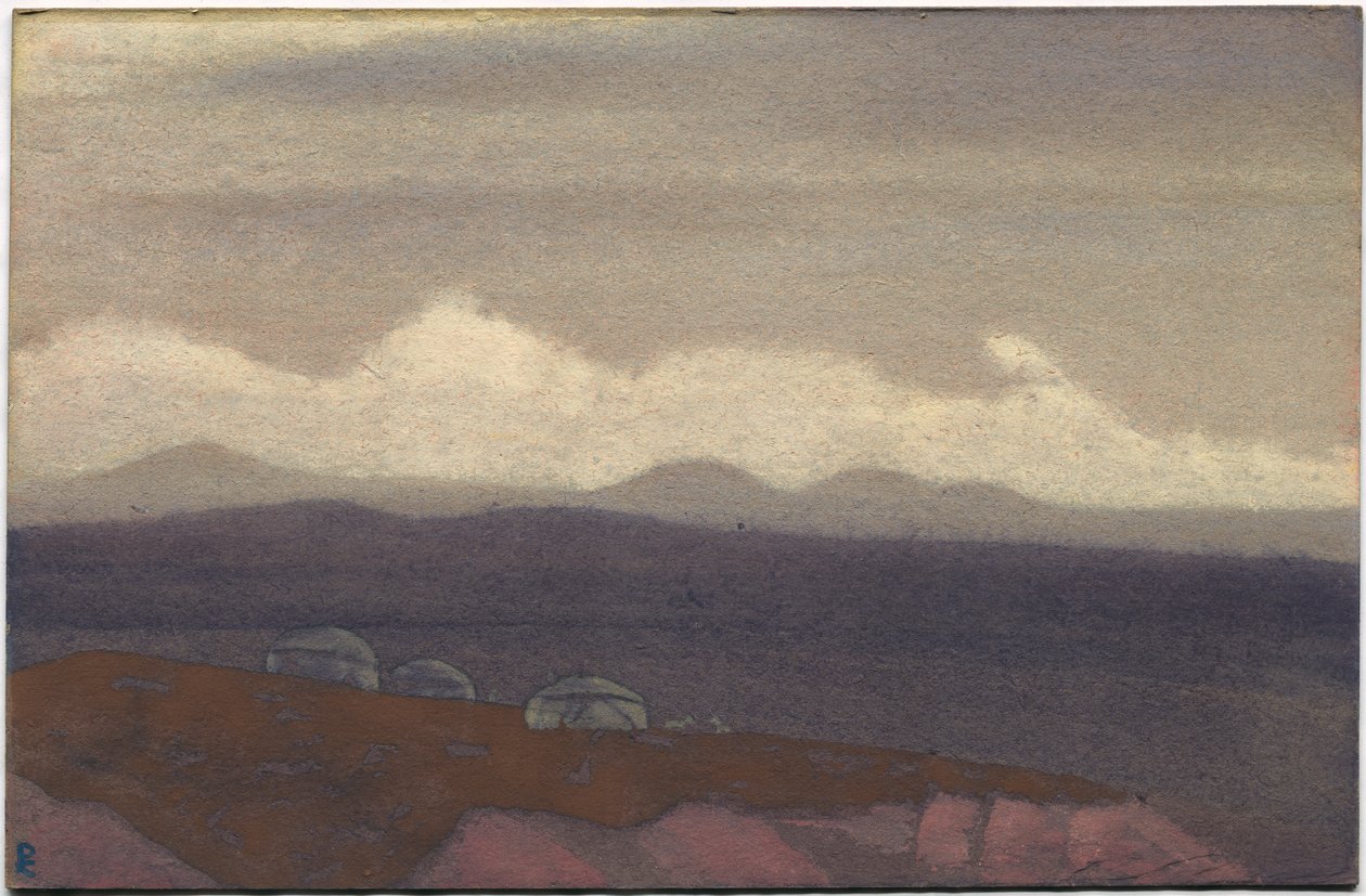 Mongolië, Sunit, 1936 door Nicholas Roerich