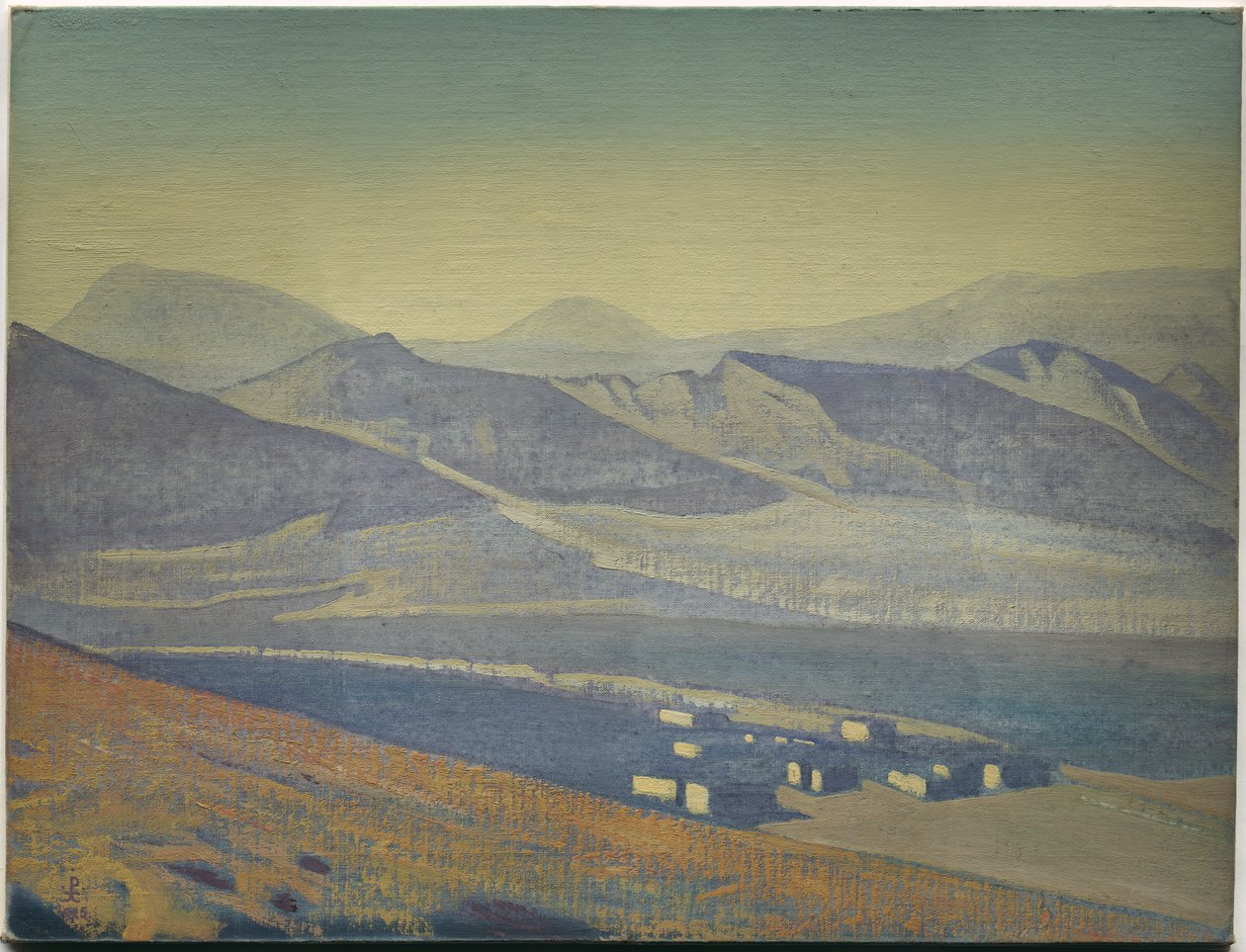 Heiligdommen en citadellen, uit de serie met dezelfde titel, 1925 door Nicholas Roerich