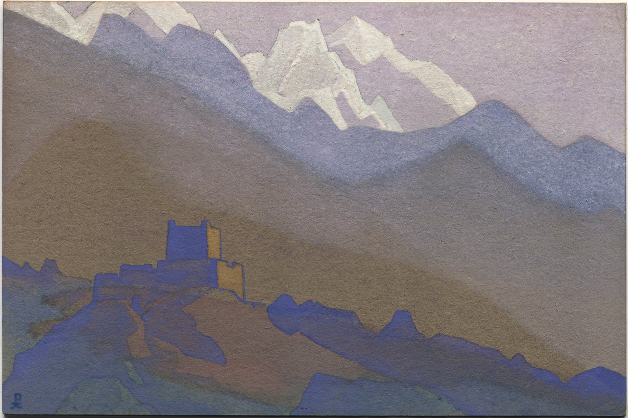 Tibet, Himalaya, 1936 door Nicholas Roerich
