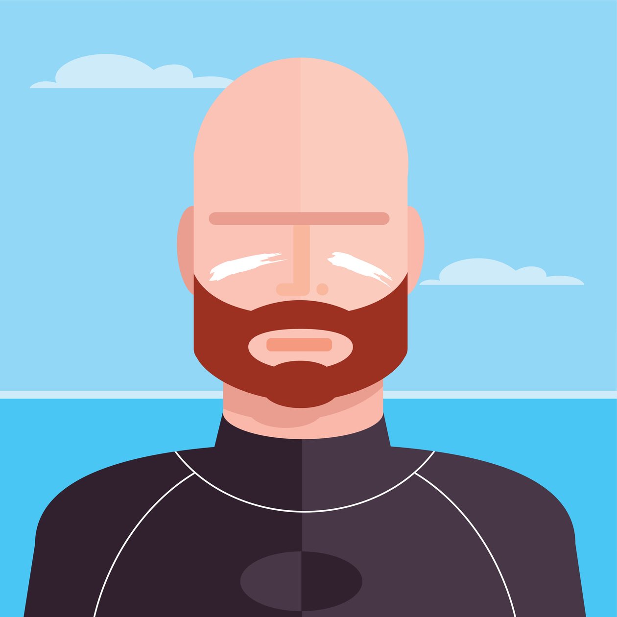 Surfer door Nick Diggory
