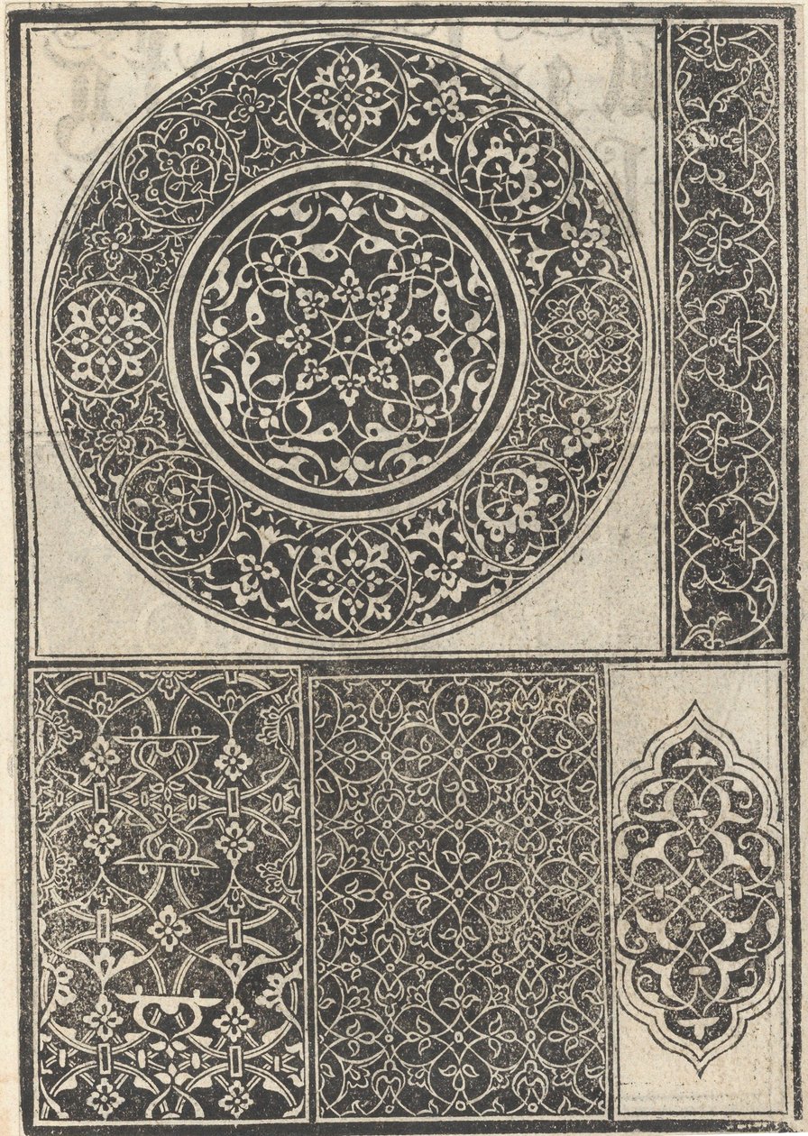 Esemplario di lavori, pagina 15 verso, augustus 1529 door Nicolò Zoppino