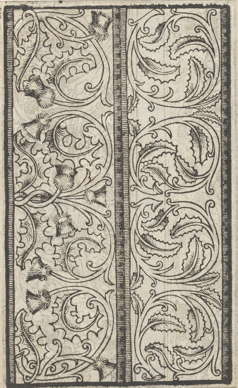 Esemplario di lavori, pagina 4 recto, augustus 1529 door Nicolò Zoppino