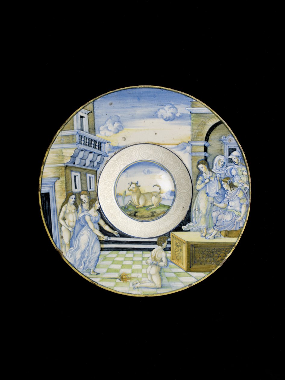 De Laster van Apelles door Nicola da Urbino