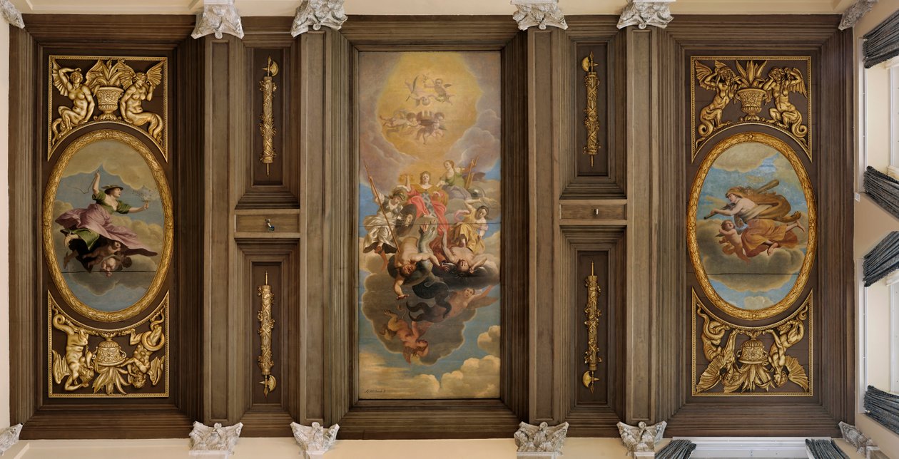 Plafond executiekamer door Nicolaes Van Helt Stockade