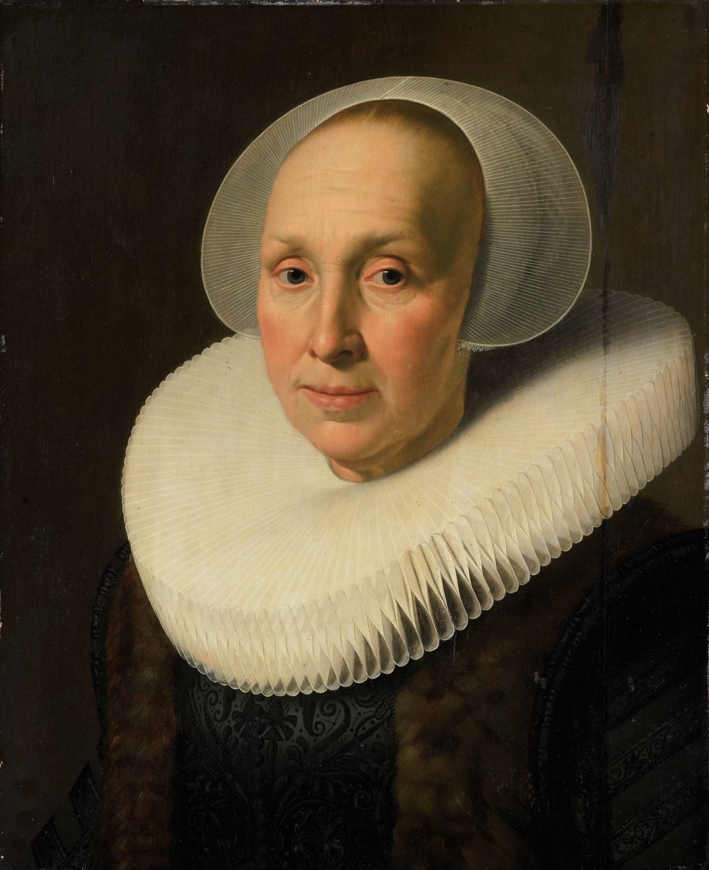 Portret van Margriet Benningh (1565-1641) door Nicolaes Eliasz Pickenoy (attributed to)