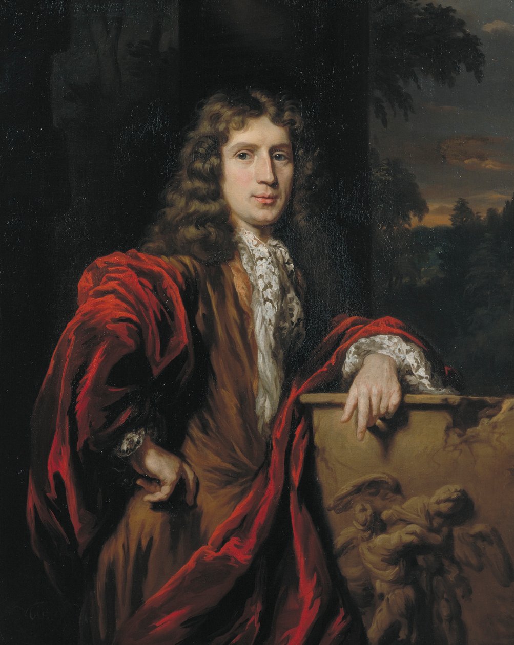 Kolonel Charles Campbell, ca. 1654-1693 door Nicolaes Maes