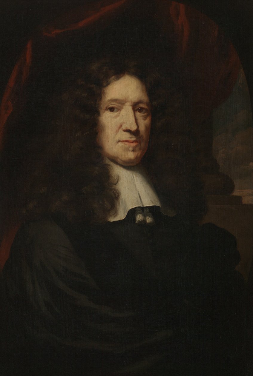 Portret van een man door Nicolaes Maes