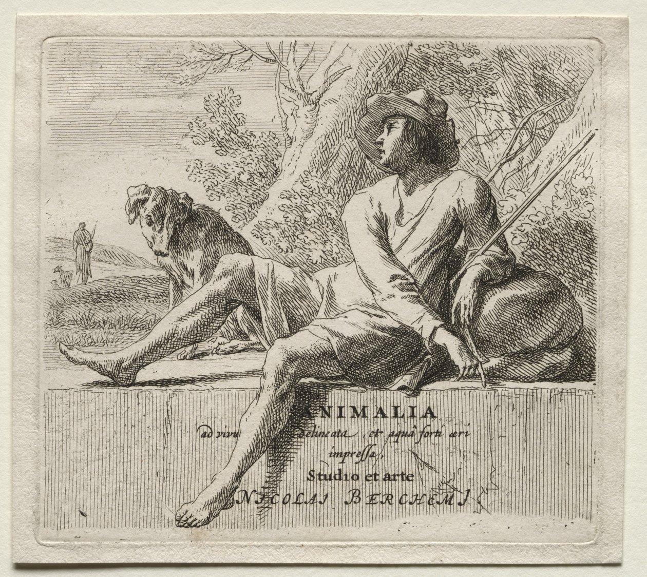 Nicolaes Berchem de Oudere Herderserie door Nicolaes Pietersz. Berchem