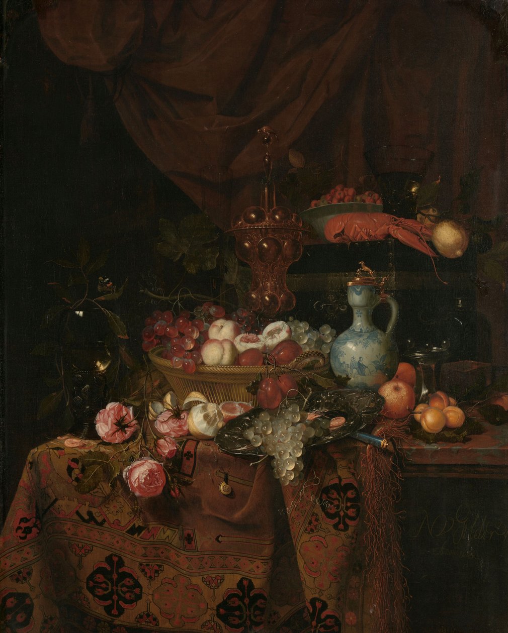 Stilleven door Nicolaes Van Gelder