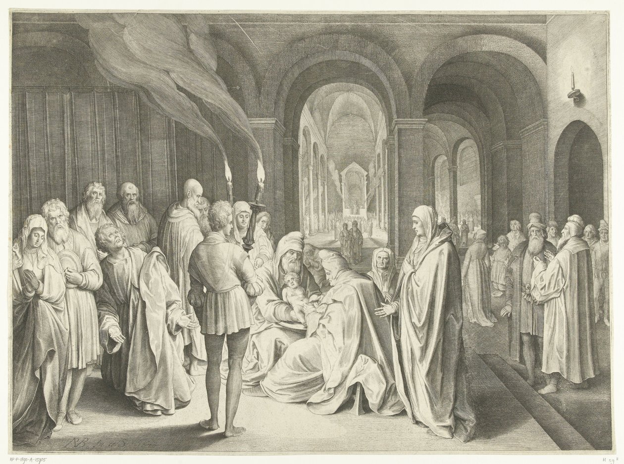 Besnijdenis van Christus door Nicolaes de Bruyn