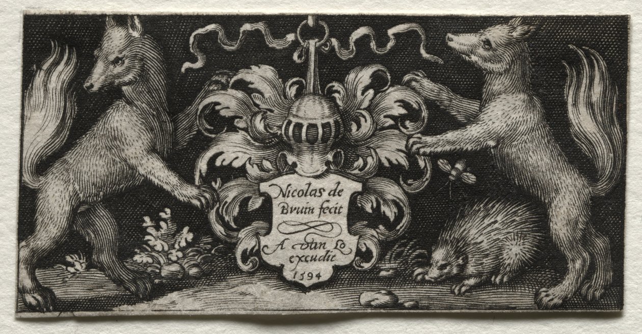 Wapen door Nicolaes de Bruyn