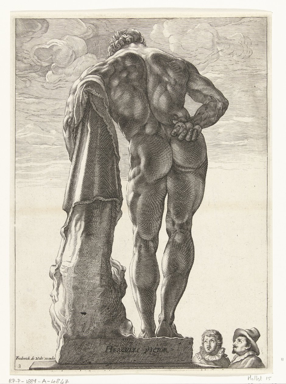 Hercules Farnese door Nicolaes de Bruyn