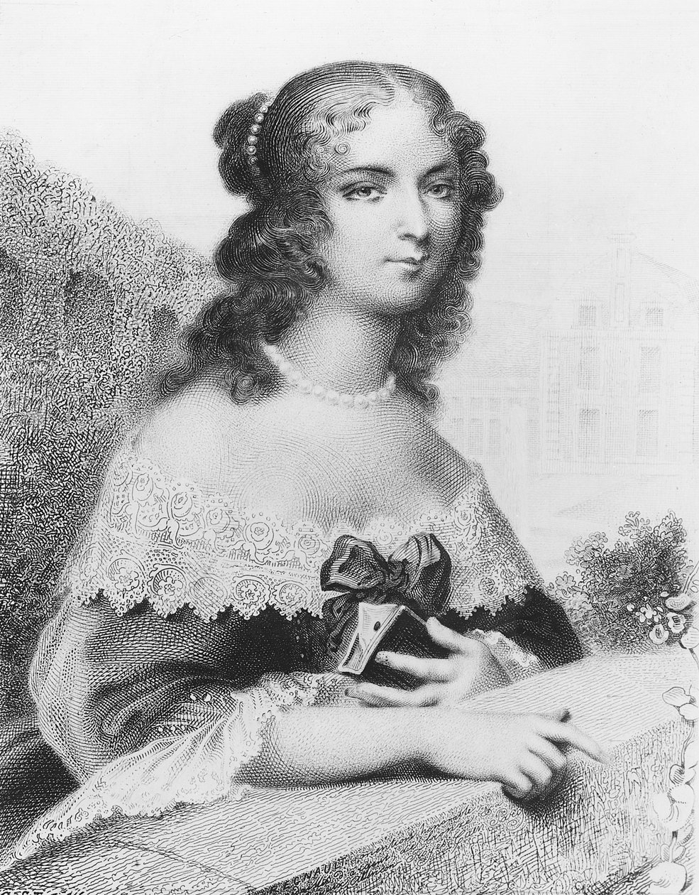 Marguerite Jeanne Cordier de Launay, Barones Staal door Nicolas Francois Regnault
