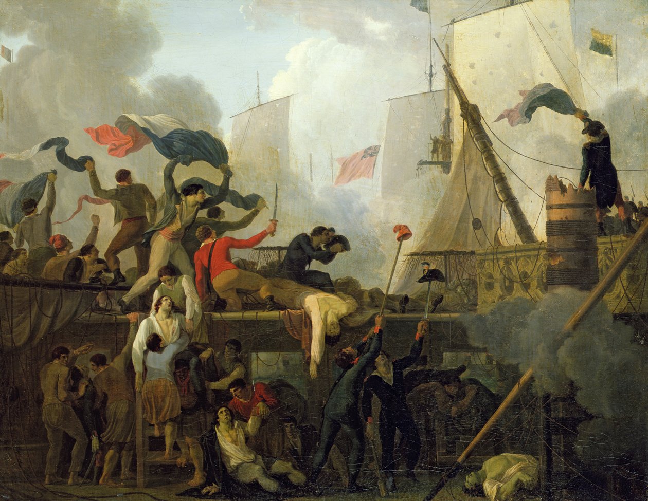 Heldhaftigheid van de bemanning van 