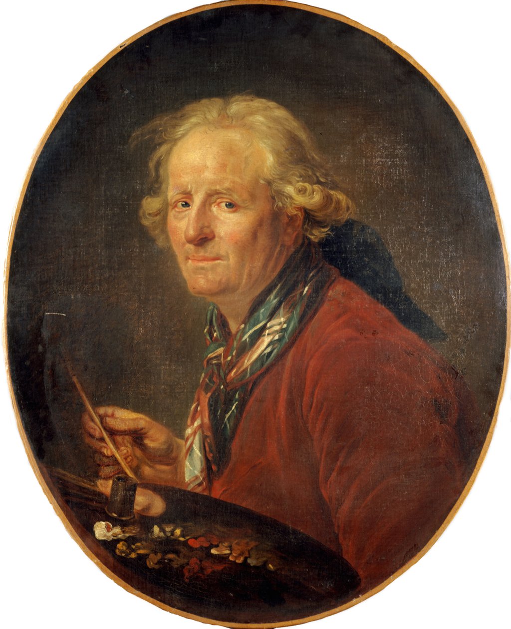 Zelfportret door Nicolas-Bernard Lepicie