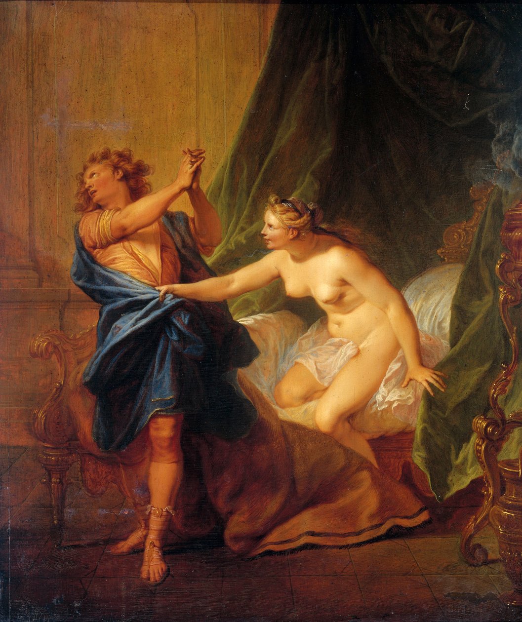 Dutch: Jozef en de vrouw van Potifar Joseph and Potiphar