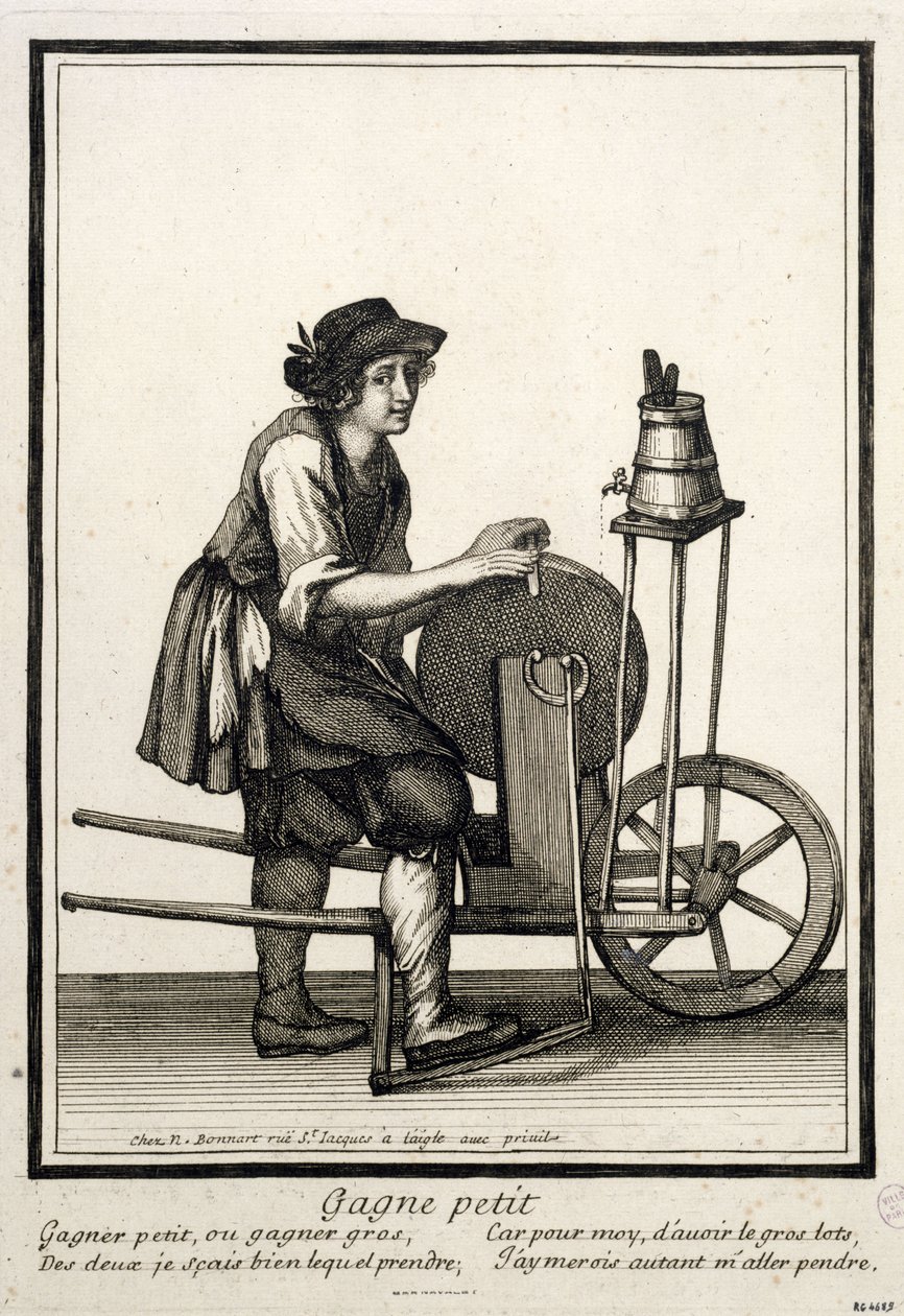 De messenslijper door Nicolas Bonnart