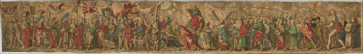 De triomf van Jezus Christus door Nicolas de Larmessin