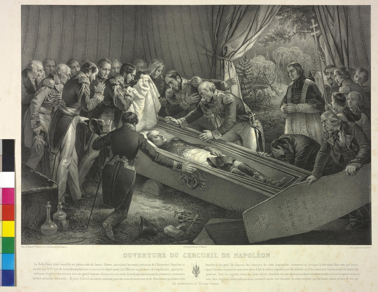 Keizer van de Fransen Napoleon I Bonaparte door Nicolas Eustache Maurin