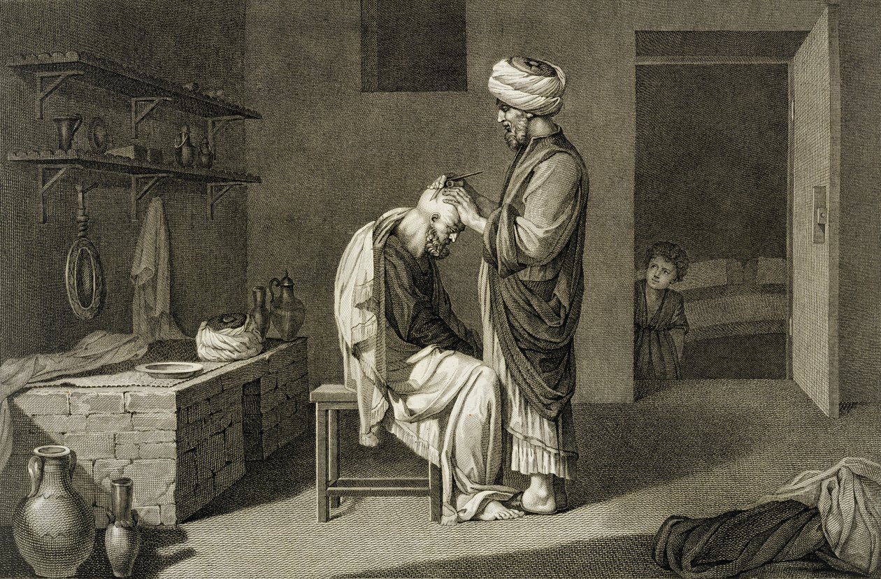 De kapper, uit Volume II Arts and Trades van 