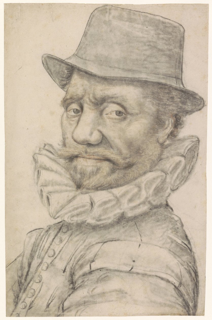 Portret van een man door Nicolas Lagneau