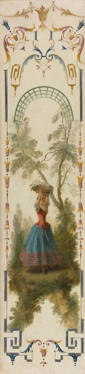 Tuinbouw, ca. 1723-27 door Nicolas Lancret