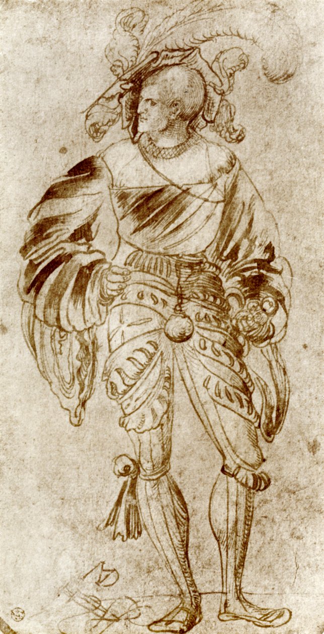 Lansquenet, 1913 door Nicolas Manuel Deutsch