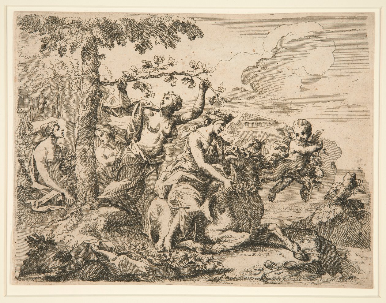 De Verkrachting van Europa (L door Nicolas Pierre Loir