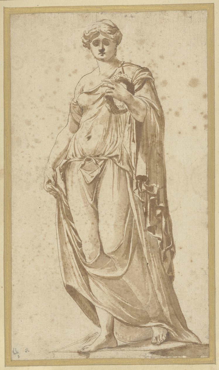 Flora Farnese, van voren gezien door Nicolas Poussin (possibly)