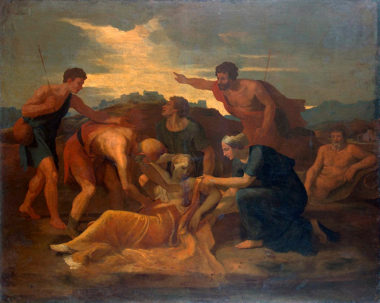 Koningin Zenobia door Nicolas Poussin
