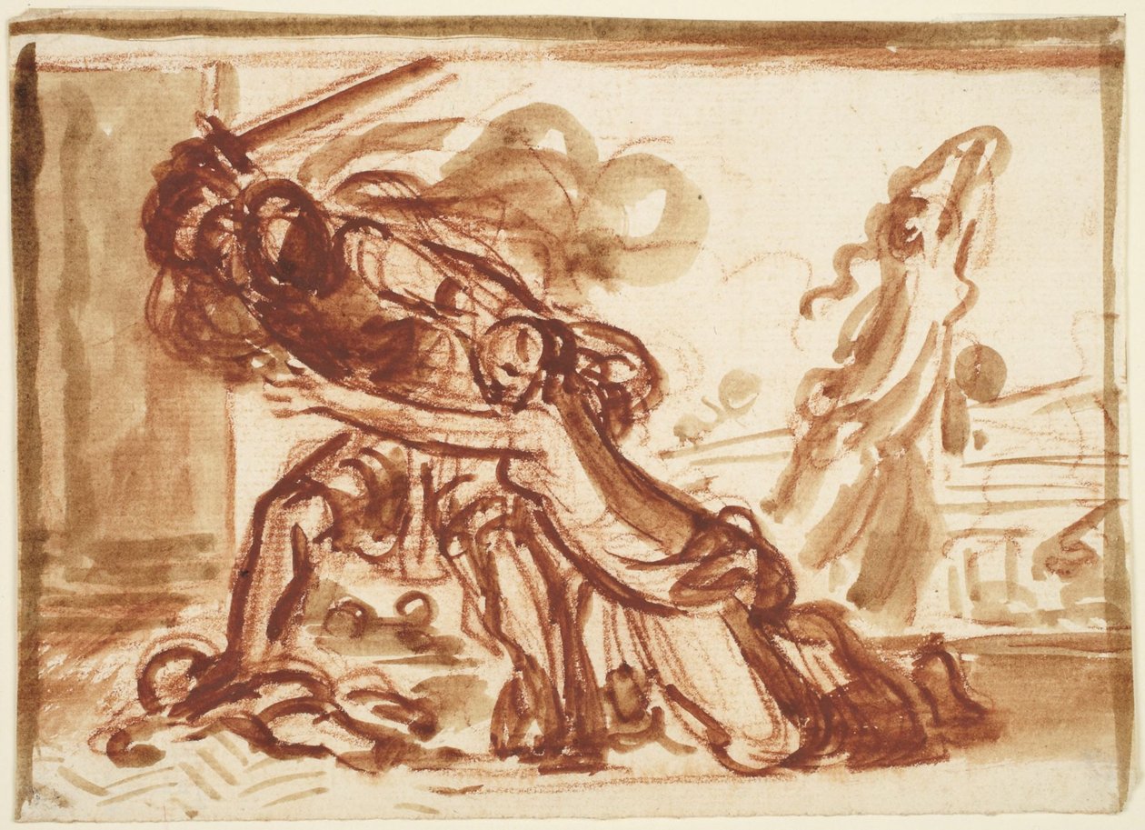 Kindermord door Nicolas Poussin