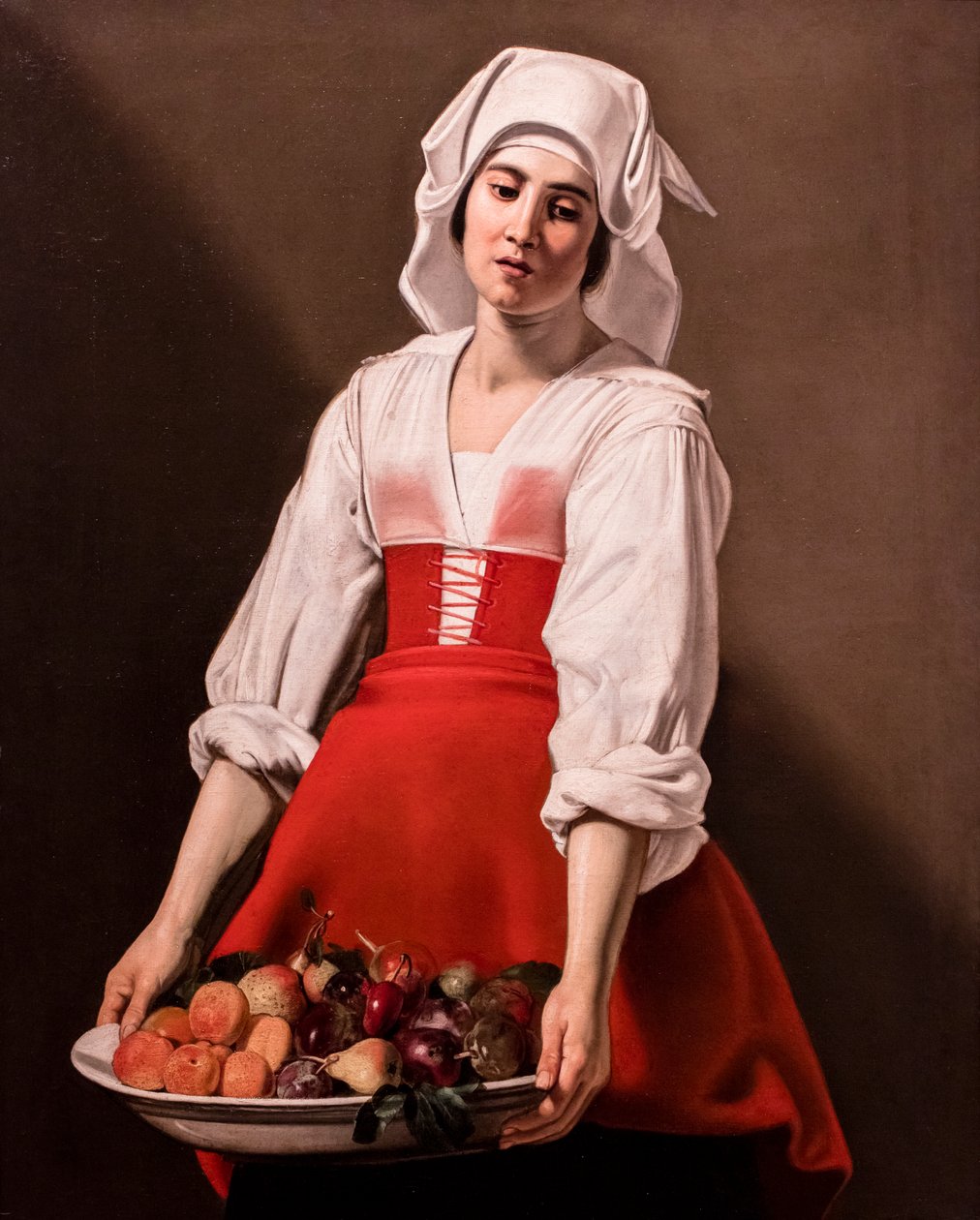 De vruchten van de zomer, ca. 1630 (olieverf op doek) door Nicolas Tournier