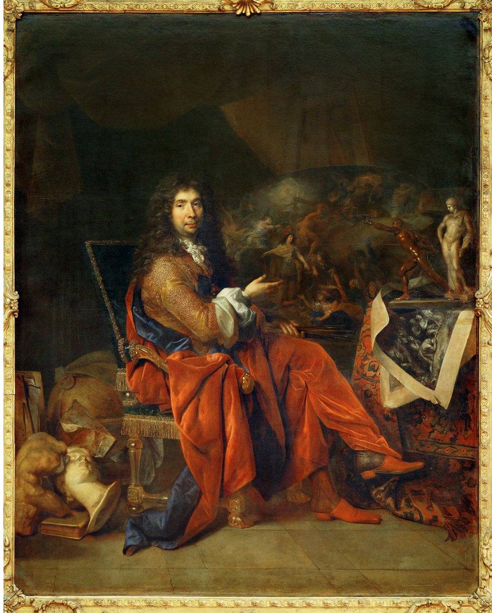 familie ... door Nicolas de (workshop) Largilliere