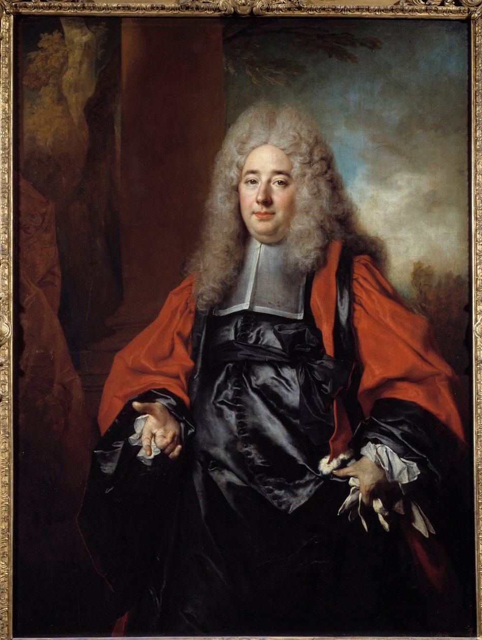 Portret van Louis Urbain le Pelletier door Nicolas de Largillière