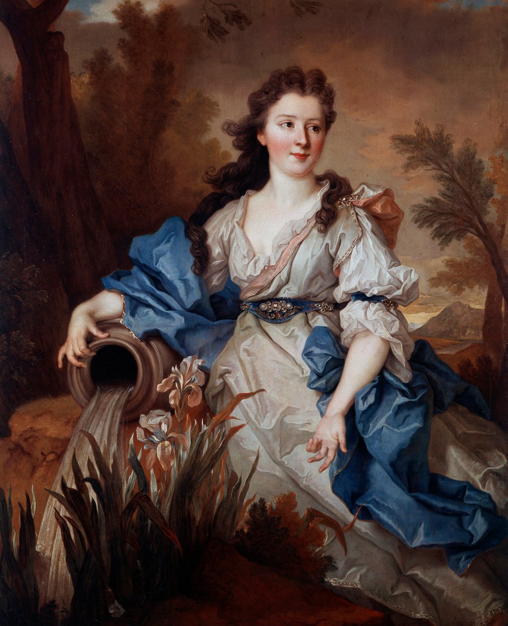 Portret van vrouw in bron (Madame Richard Cantillon, geboren Mary Anne O