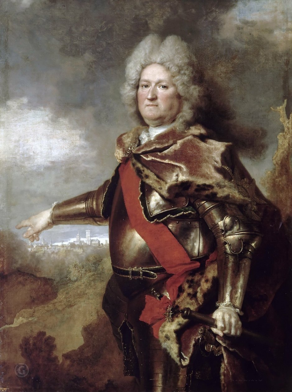 Antoine Le Prestre, graaf van Puy-Vauban (1654-1731), gouverneur van Béthune door Nicolas de Largillière