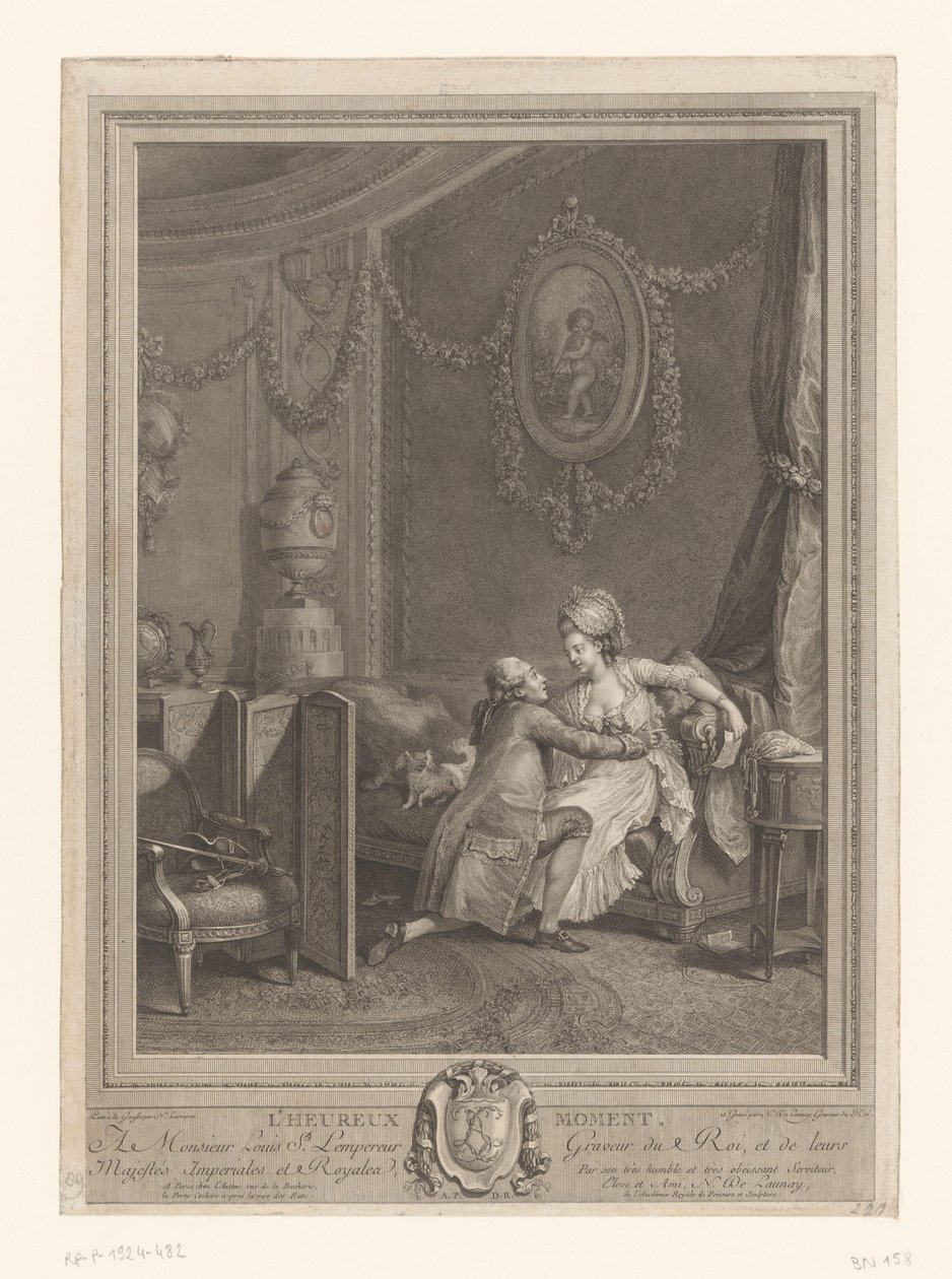 Het gelukkige moment door Nicolas de Launay (goudsmid)