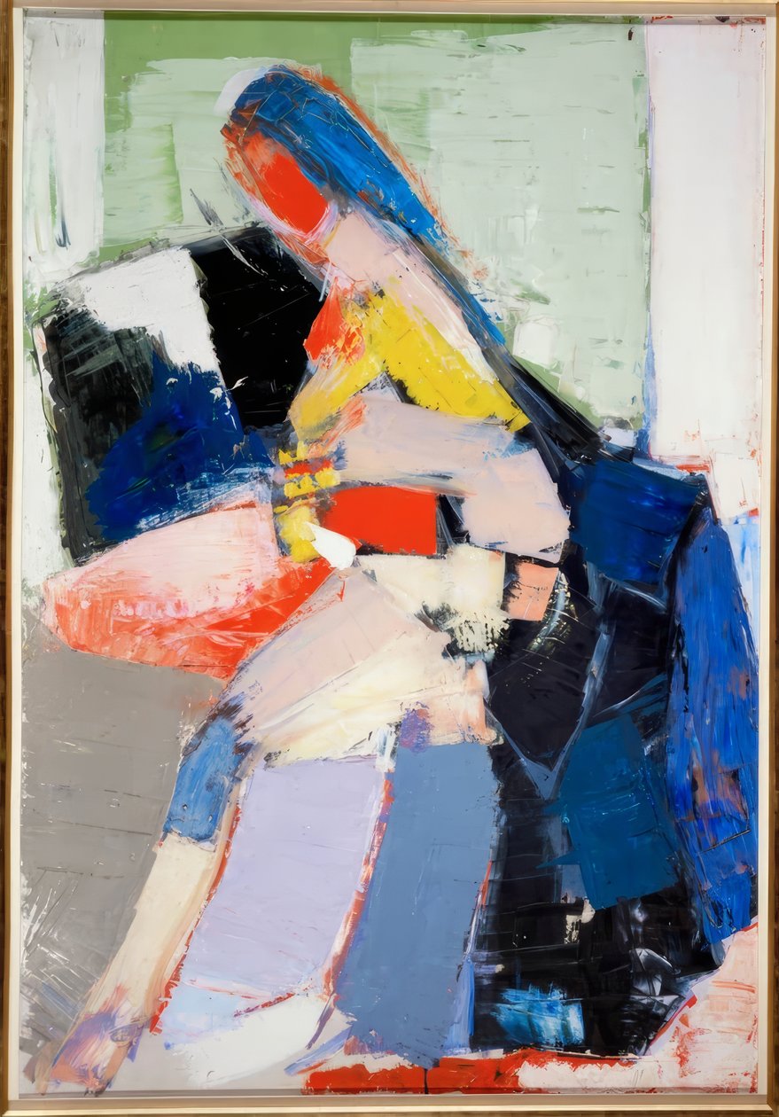 Portret van Anne  door Nicolas de Staël