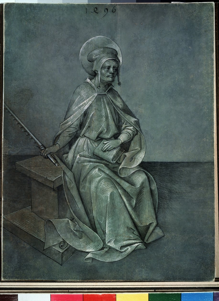 De apostel Simon door Nicolaus Alexander Mair von Landshut