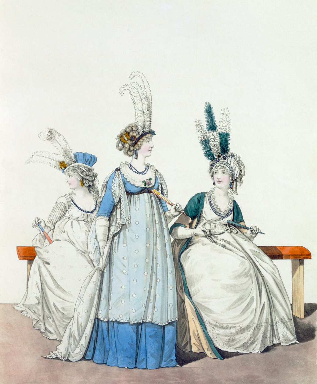 Avondjurken voor de opera en concerten, fig. 96, fig. 97 en fig. 98 uit 