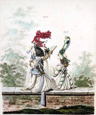 Ochtendjurken, figuren 10 door Nicolaus von Heideloff