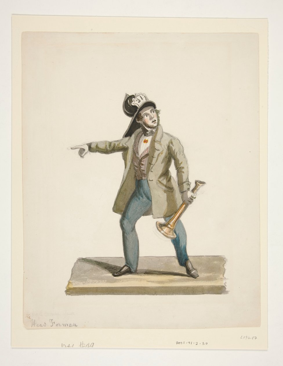 De hoofdbrandweerman door Nicolino Calyo