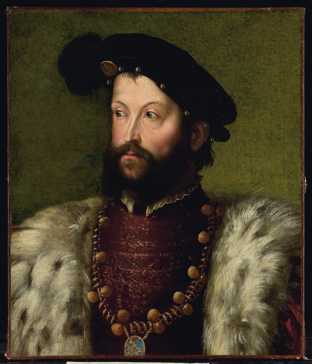 Portret van een Man, vermoedelijk Ercole II d