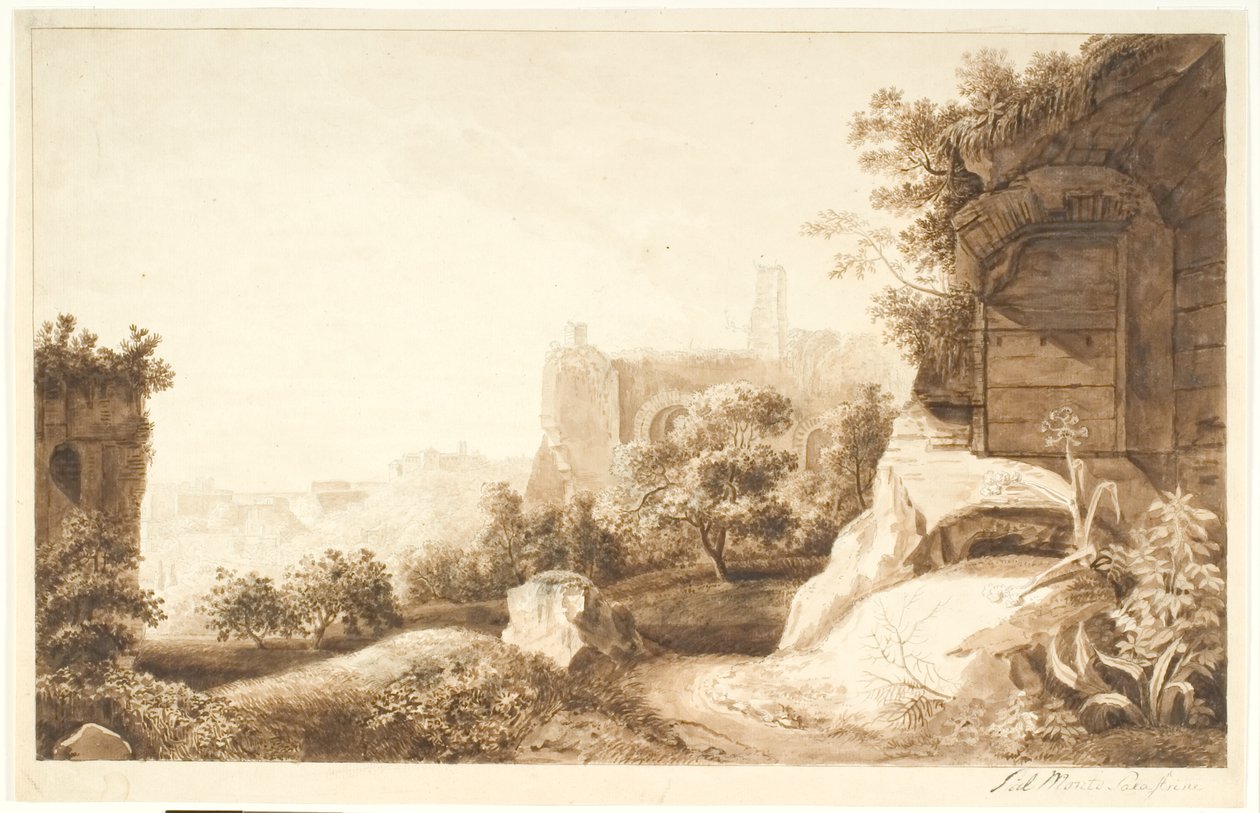 Monte Palastrine door Niels Gundersen Lund