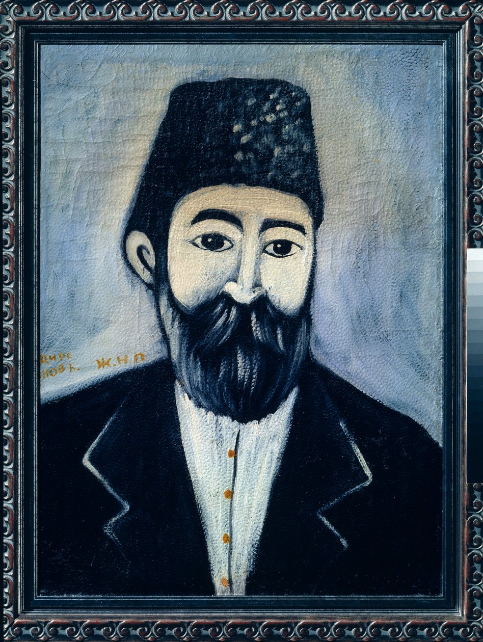 Zelfportret door Niko Pirosmani