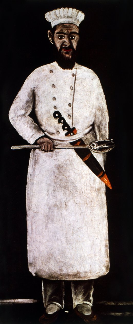 De Chef door Niko Pirosmani