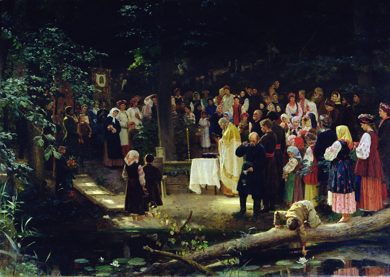 Feest van de Gedaanteverandering van Onze Heer in Oekraïne door Nikolai K. Bodarevski
